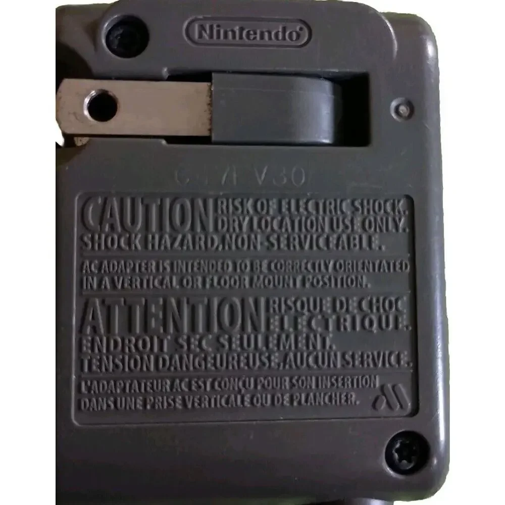 Official Nintendo USG-002 DS Lite Wall Power AC Adapter Charger OEM DS Lite OEM